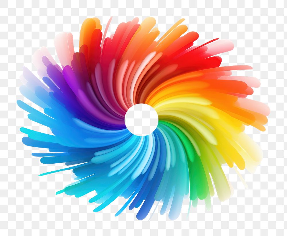 PNG  Backgrounds abstract rainbow white background.