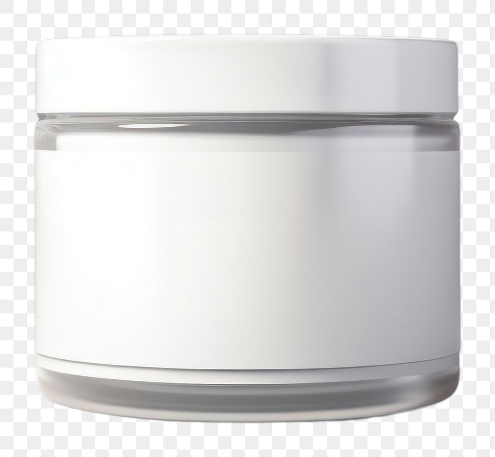 PNG Mini cosmetic jar mockup packaging container porcelain medicine.