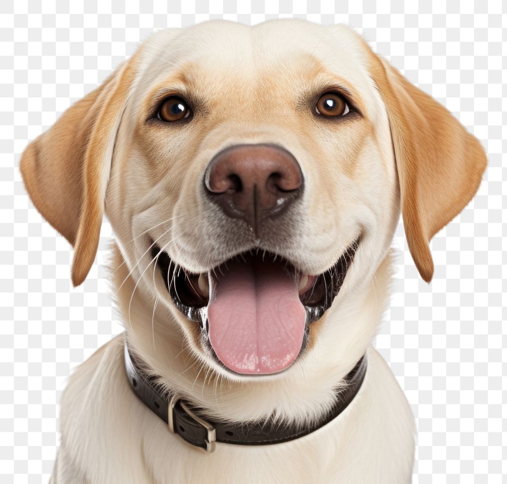 PNG Smiling labrador mammal animal pet. AI generated Image by rawpixel.