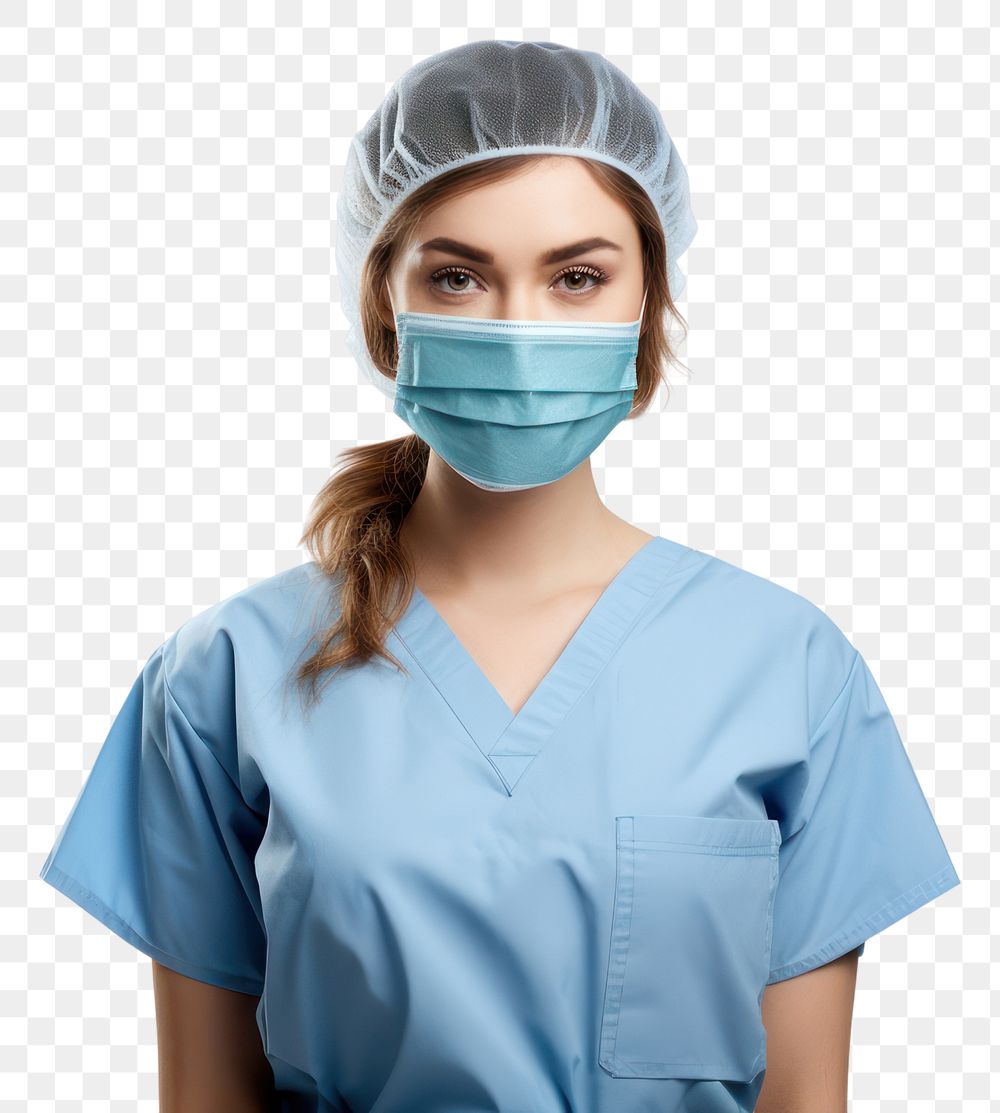 PNG Adult nurse surgeon female.