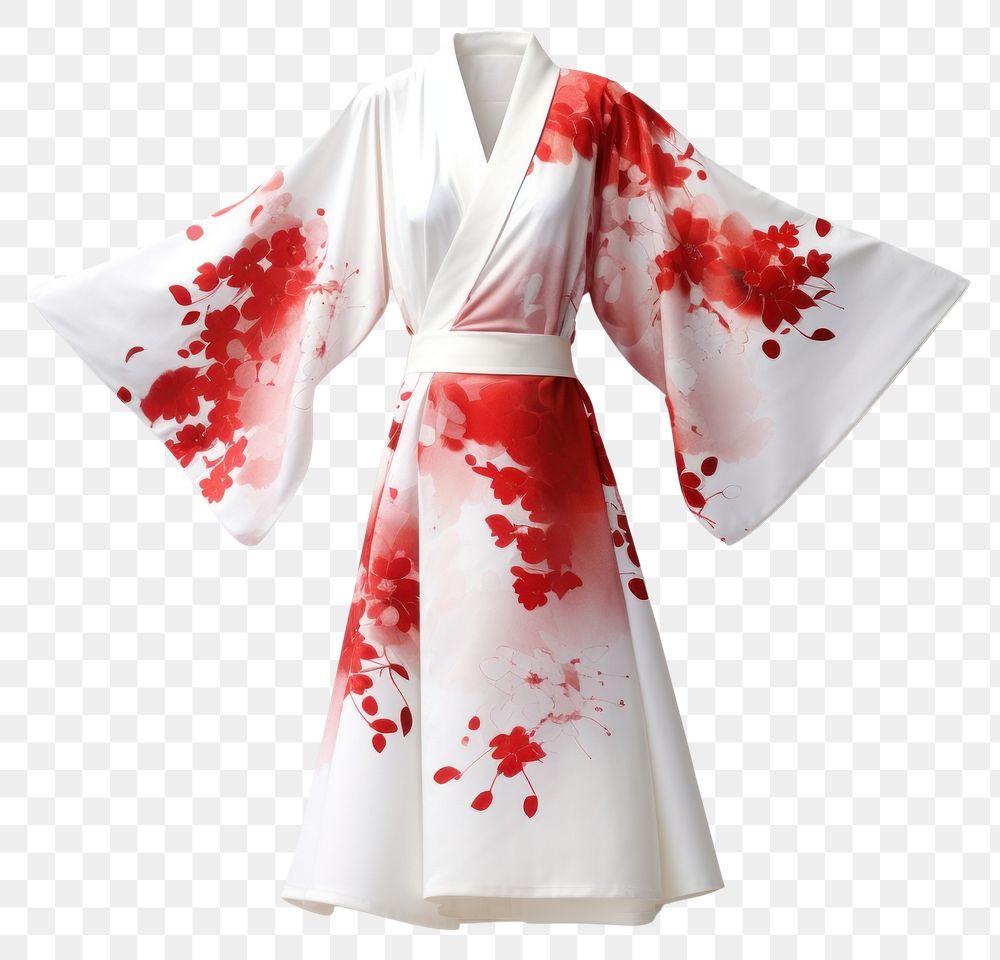 PNG Fashion kimono dress robe.
