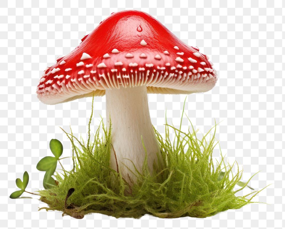 PNG  Poisonous mushroom fungus agaric plant.