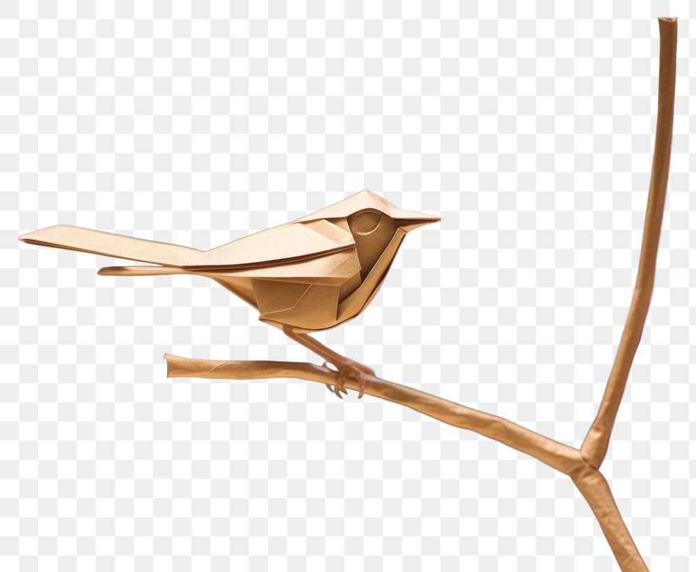 PNG Origami bird animal paper.