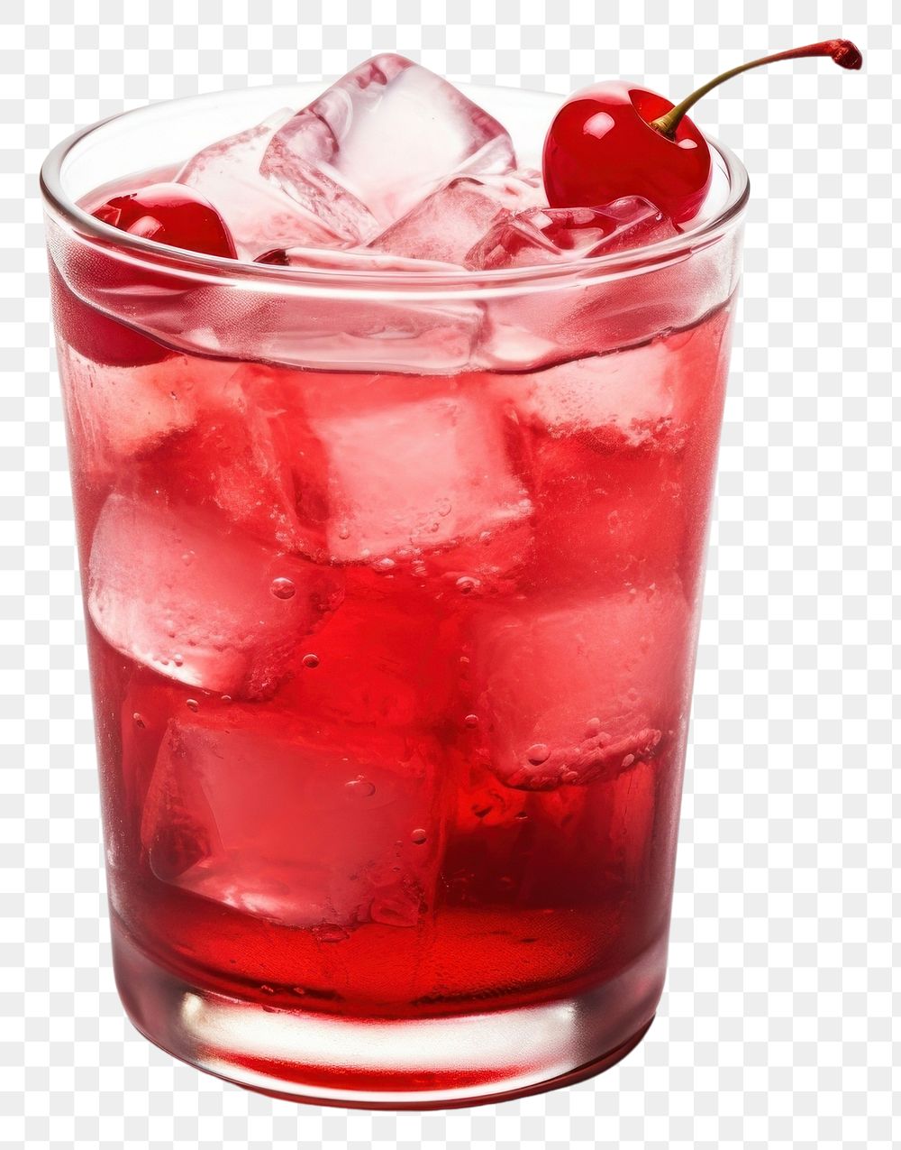 PNG  Cherry soda cocktail drink fruit.