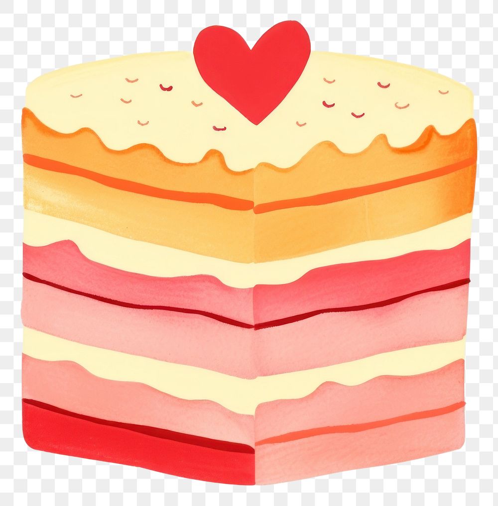 PNG  LOVE CAKE cake dessert food. AI generated Image by rawpixel.