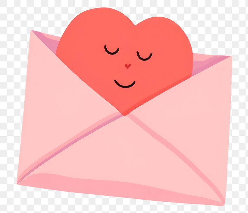 PNG  Love letter envelope white background creativity. AI generated Image by rawpixel.