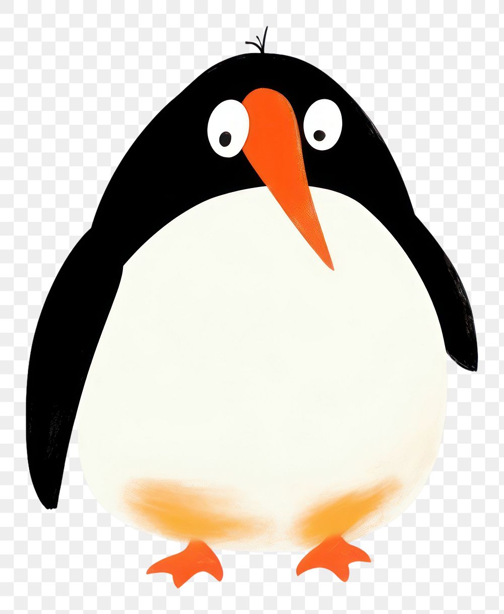 PNG  Penguin animal bird beak. AI generated Image by rawpixel.