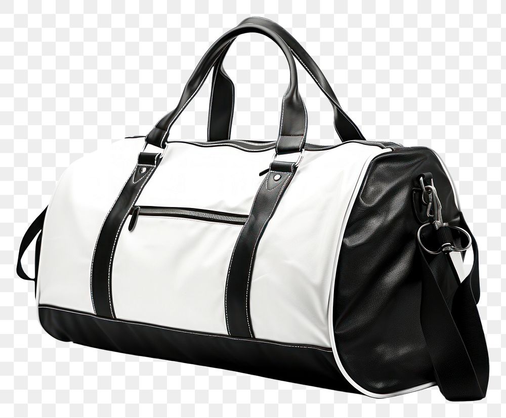 PNG Duffel bag handbag luggage purse.