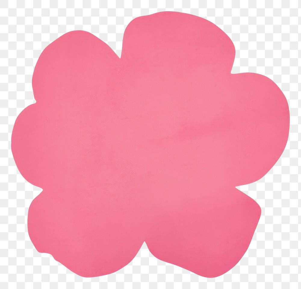 PNG Pink flower abstract petal creativity.
