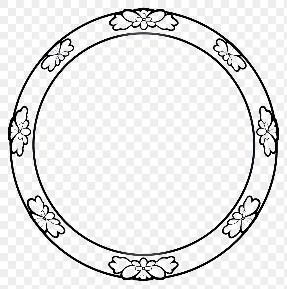 PNG  Pattern circle shape line.