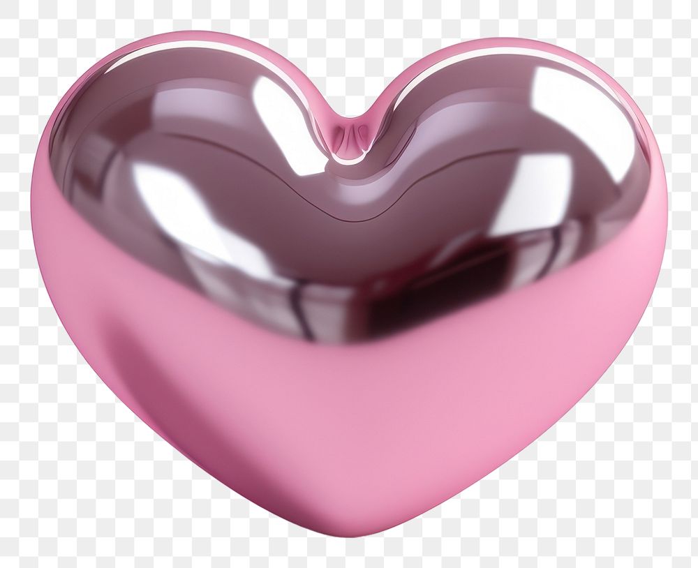 PNG Heart shape shiny pink pink background