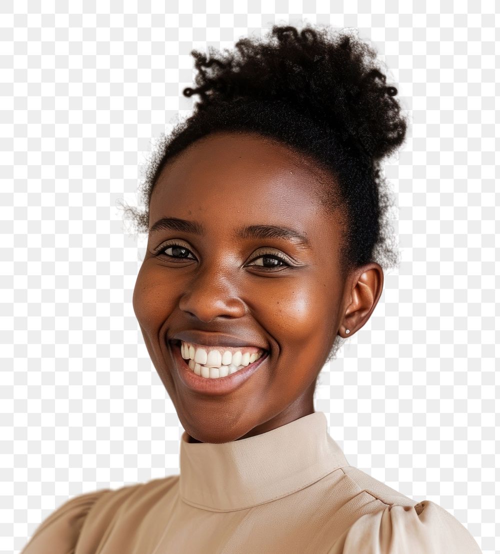 PNG Woman smiling portrait adult smile.