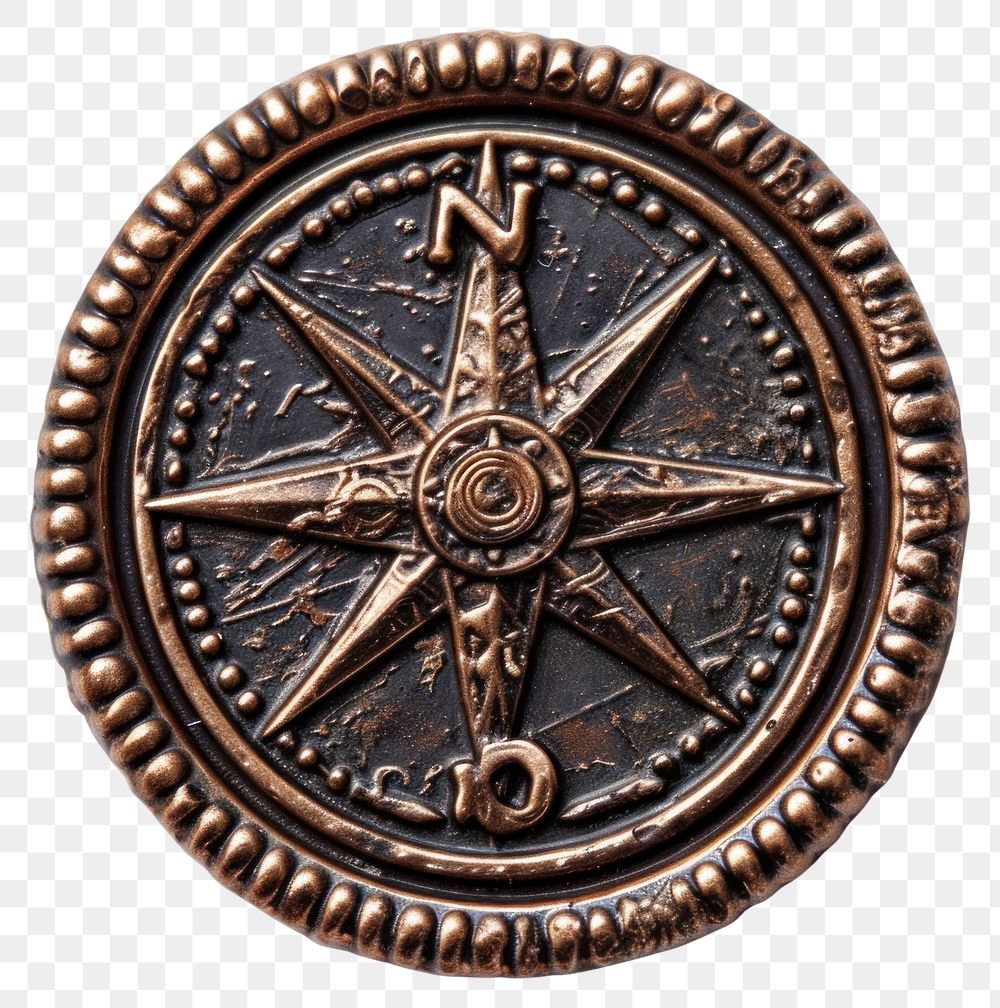 PNG Bronze jewelry compass locket