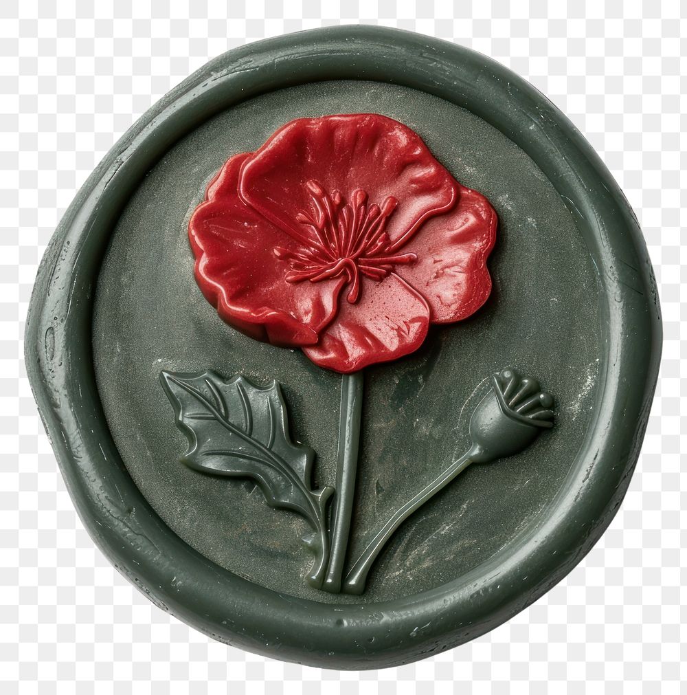 PNG Poppy green red accessories.