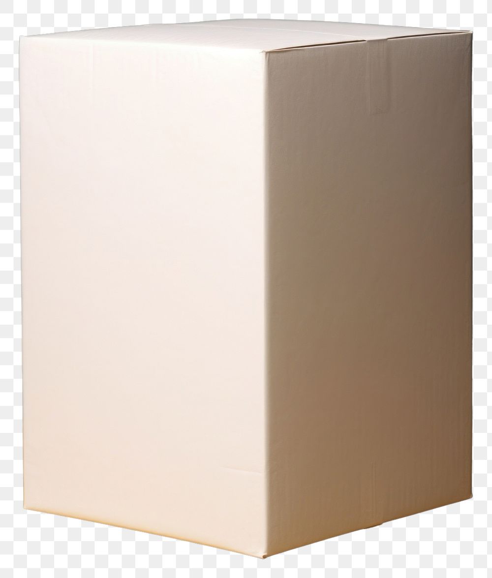 PNG White paper package cardboard carton box.