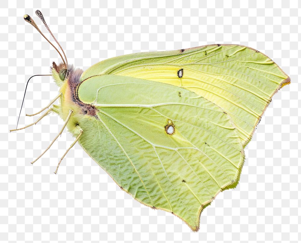 PNG  Common brimstone butterfly insect animal plant. AI generated Image by rawpixel.
