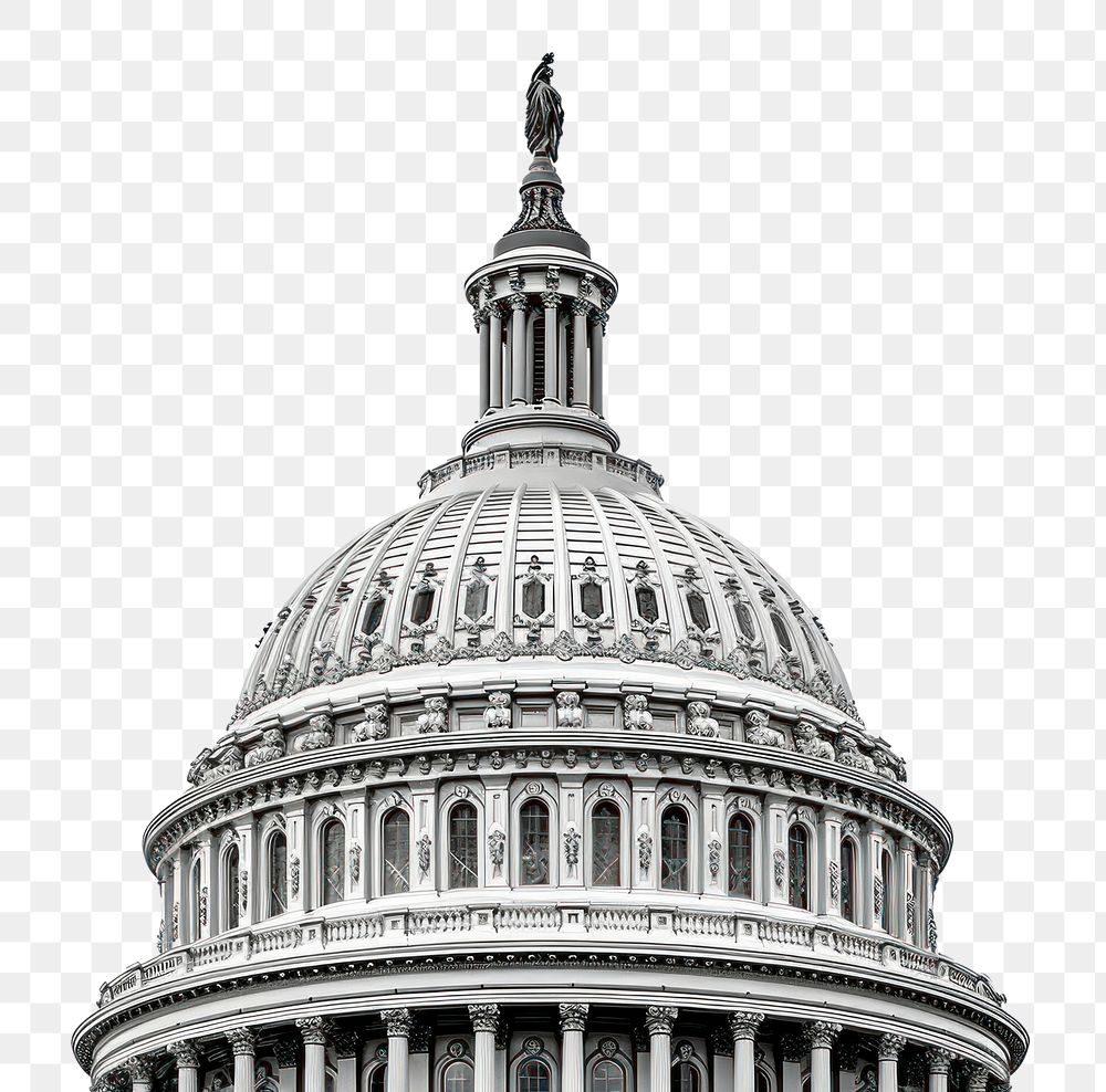 PNG Us capitol dome architecture building landmark. AI generated Image by rawpixel.