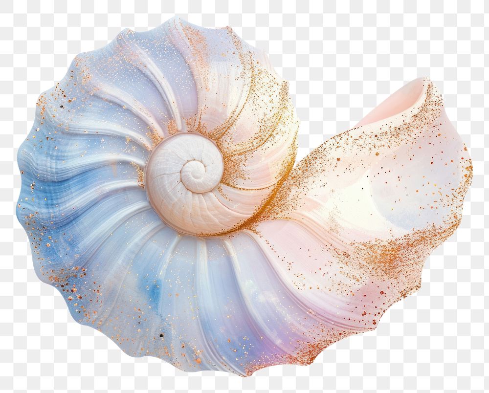 PNG Shell seashell conch white background