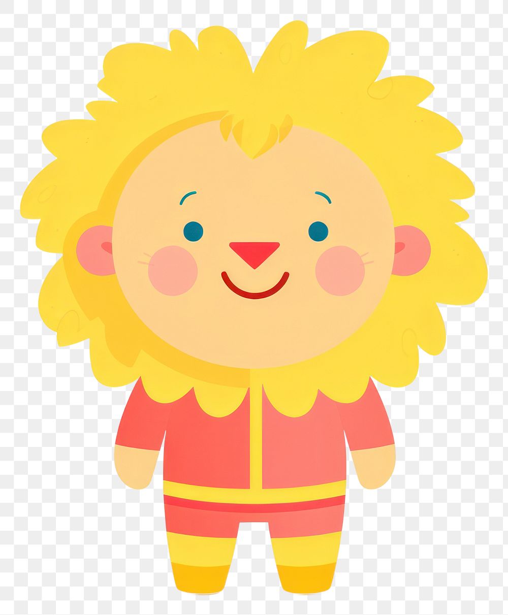 PNG Lion cartoon cute toy. AI generated Image by rawpixel.