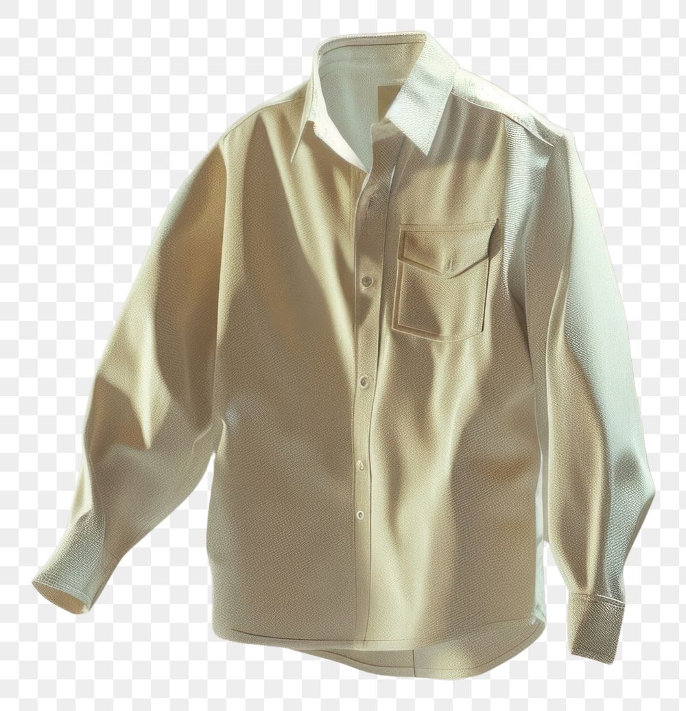 PNG Clothing model sleeve blouse shirt.