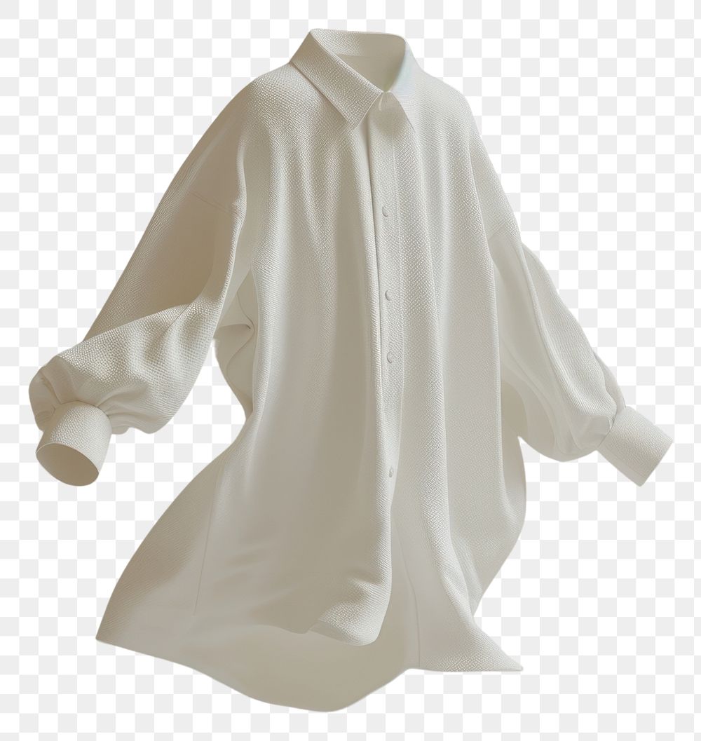 PNG Clothing model sleeve blouse coathanger.