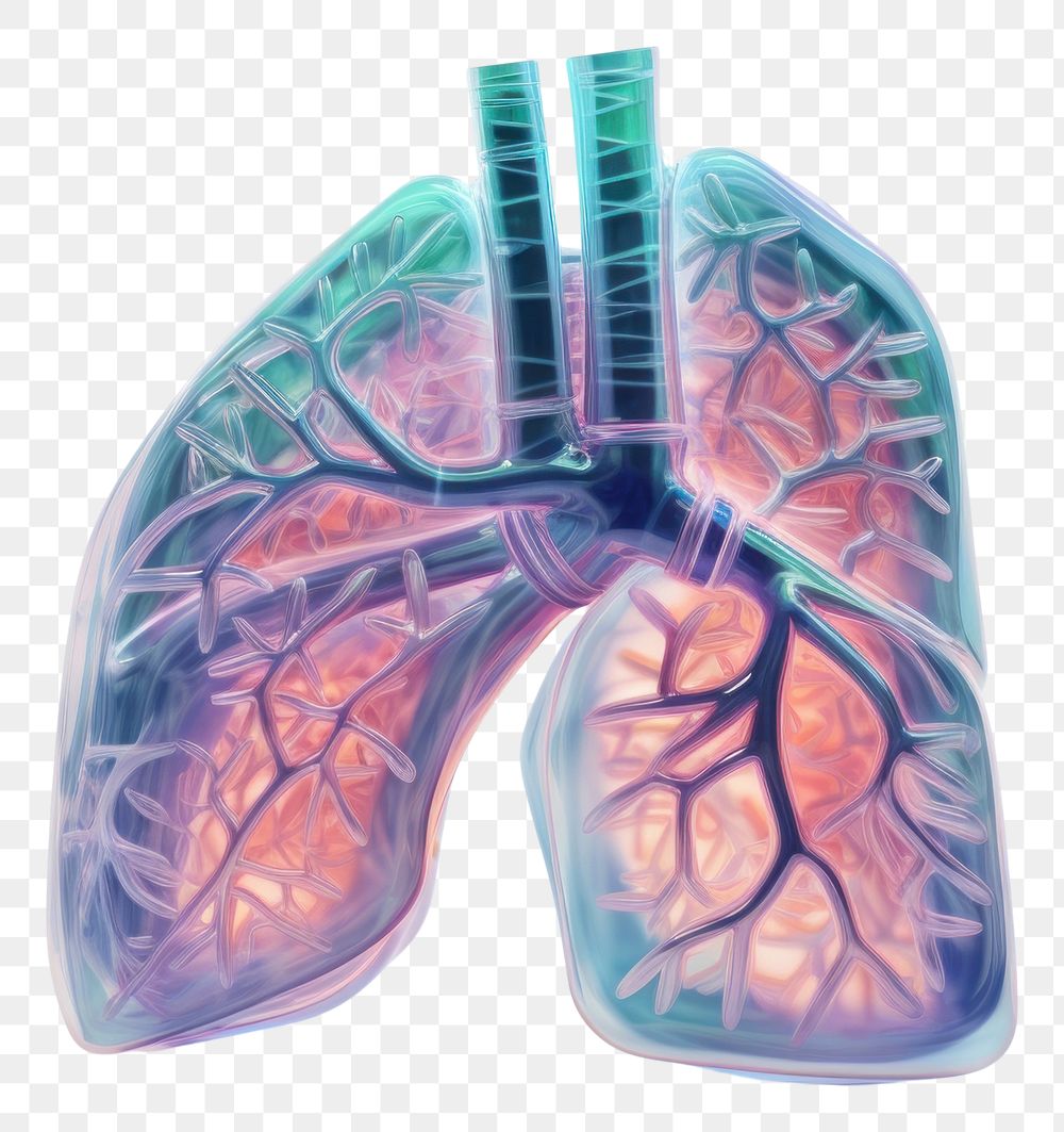 PNG  Lungs white background accessories tomography.