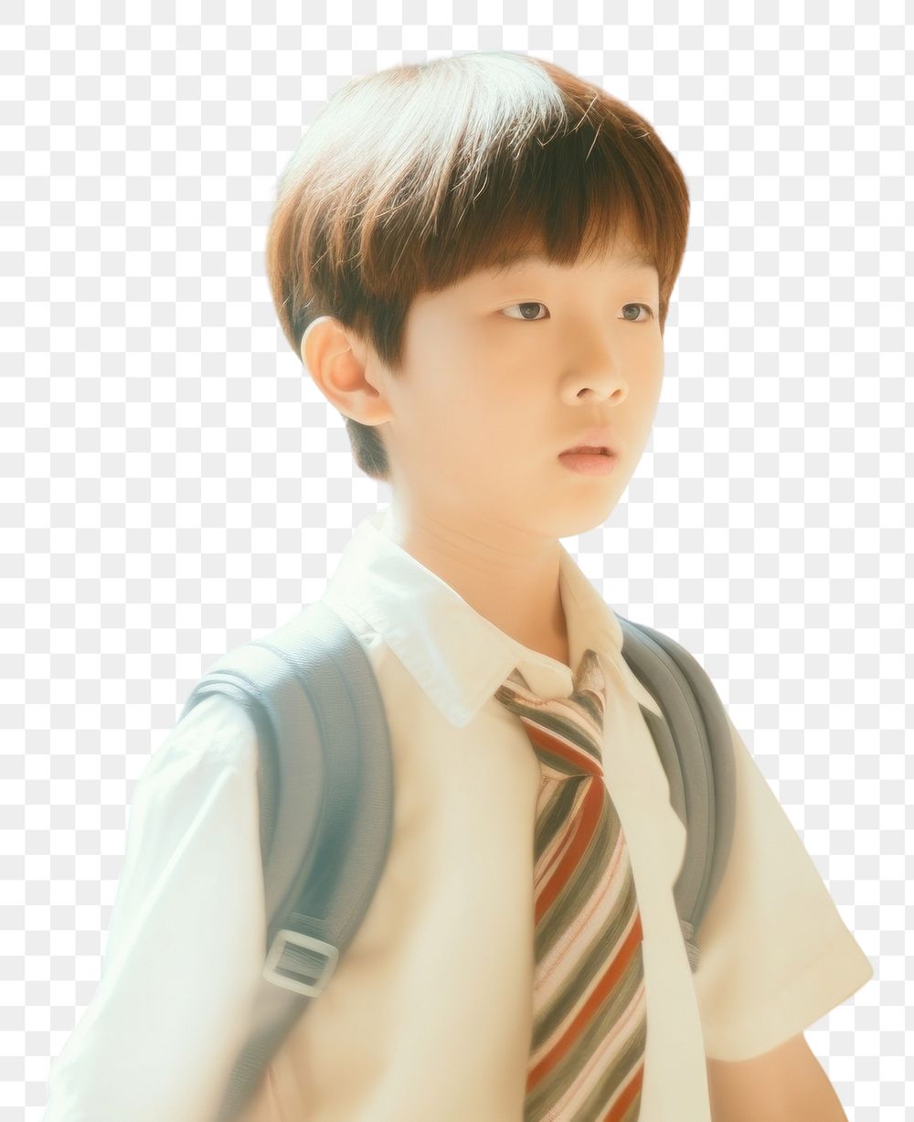 PNG Motion blur little boy in school hall way portrait student adult.