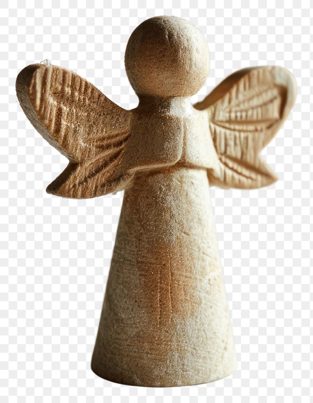 PNG  Angel figurine angel art. AI generated Image by rawpixel.