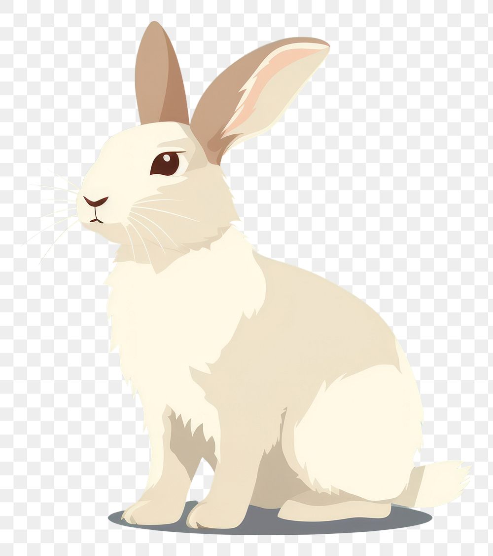 PNG Rabbit animal rodent mammal. AI generated Image by rawpixel.