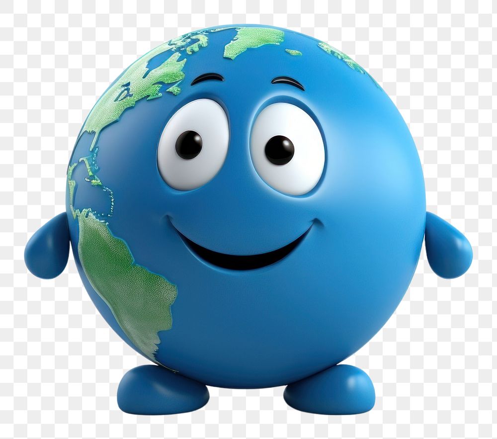 PNG Earth planet space anthropomorphic.
