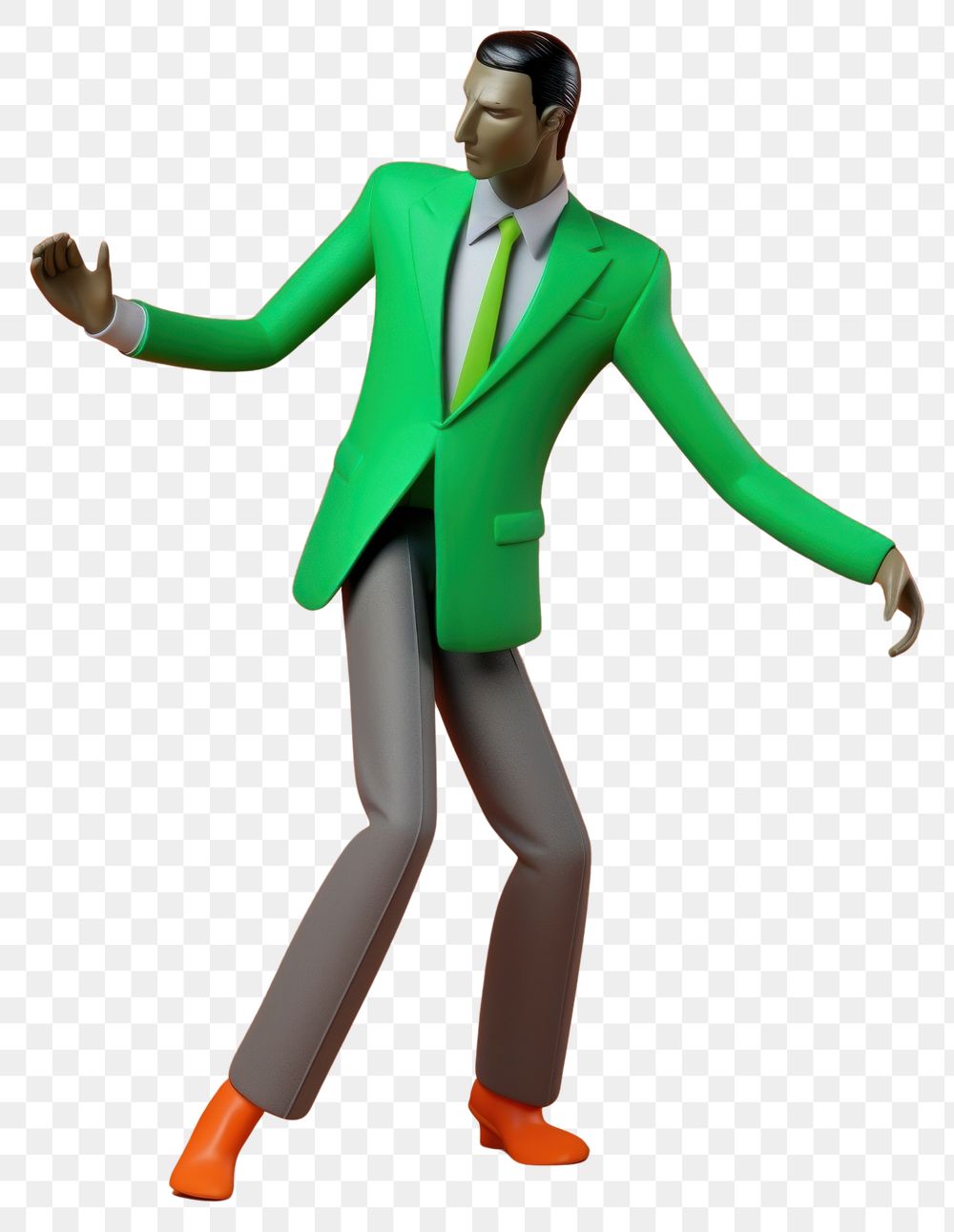 PNG  Man wearing suit fashion cartoon adult. AI generated Image by rawpixel.