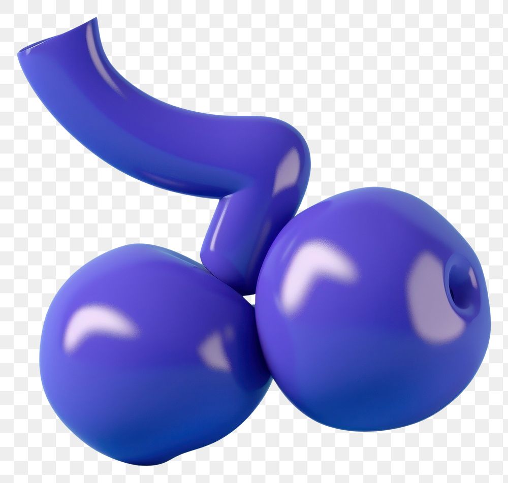 PNG  Blueberry balloon purple bilberry.