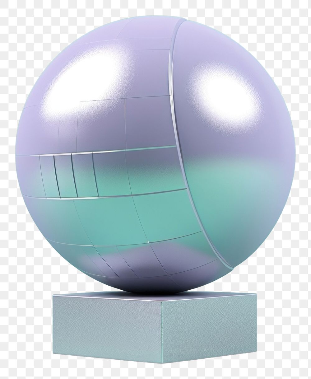 PNG  Disco ball sphere art technology.