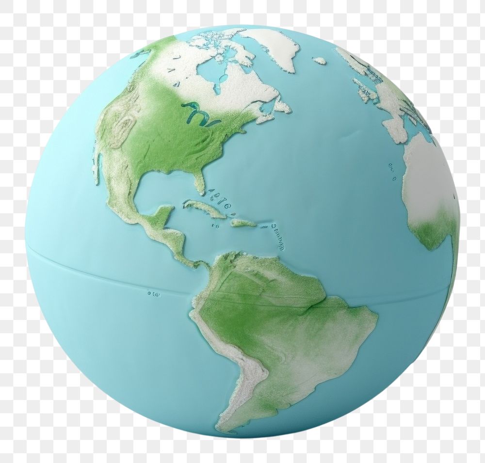 PNG Earth sphere planet globe.