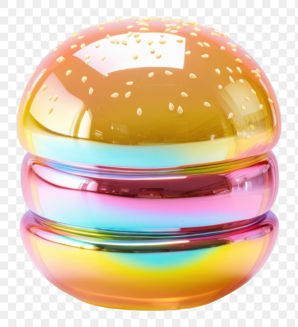 PNG Hamburger sphere food egg.