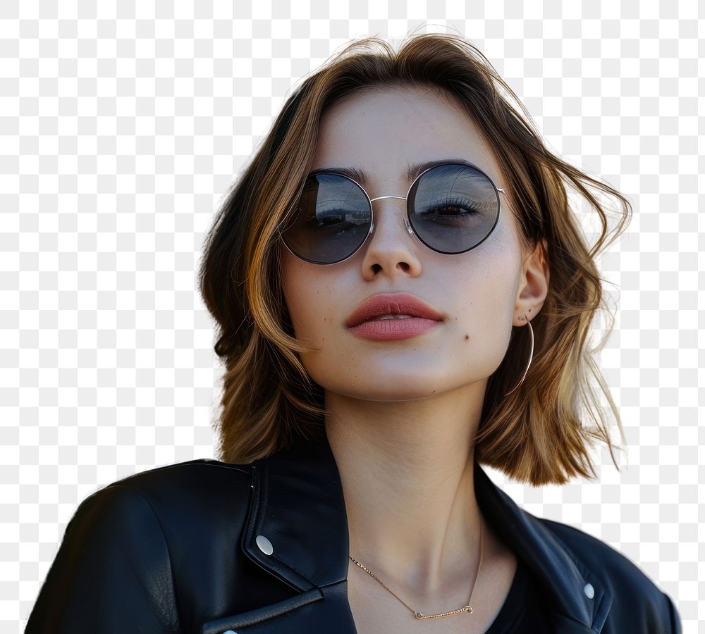 PNG Sunglasses adult women woman.