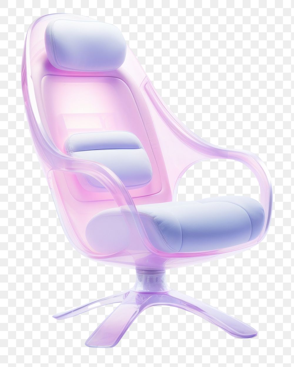 PNG  Gaming chair furniture armchair pink. AI generated Image by rawpixel.