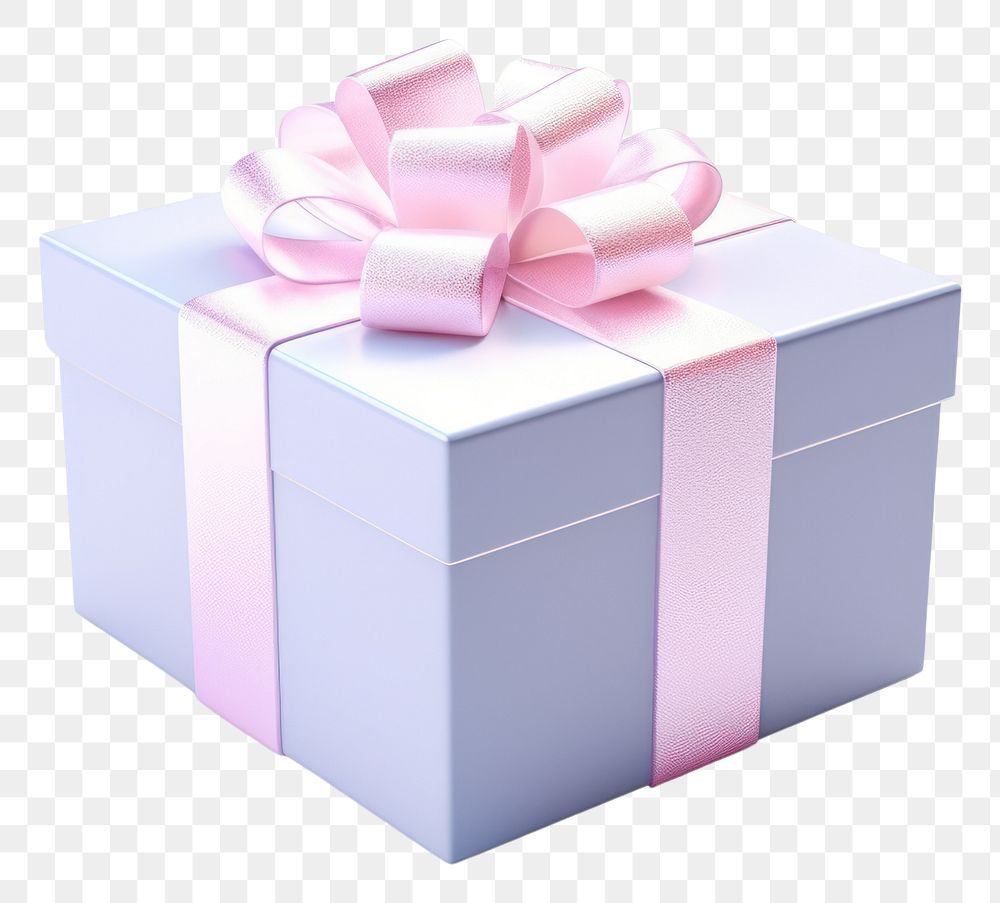 PNG  Gift box pink white background. AI generated Image by rawpixel.