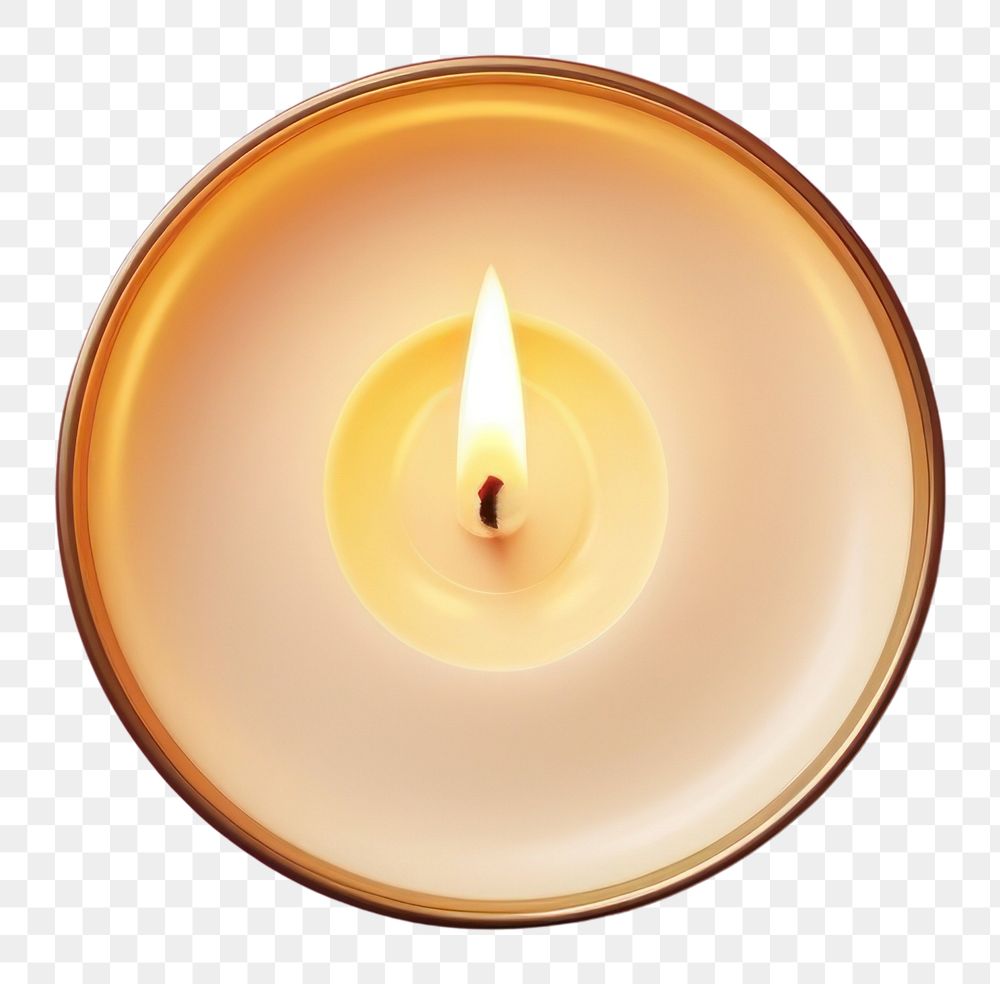 PNG  Burning candle fire illuminated simplicity. AI generated Image by rawpixel.