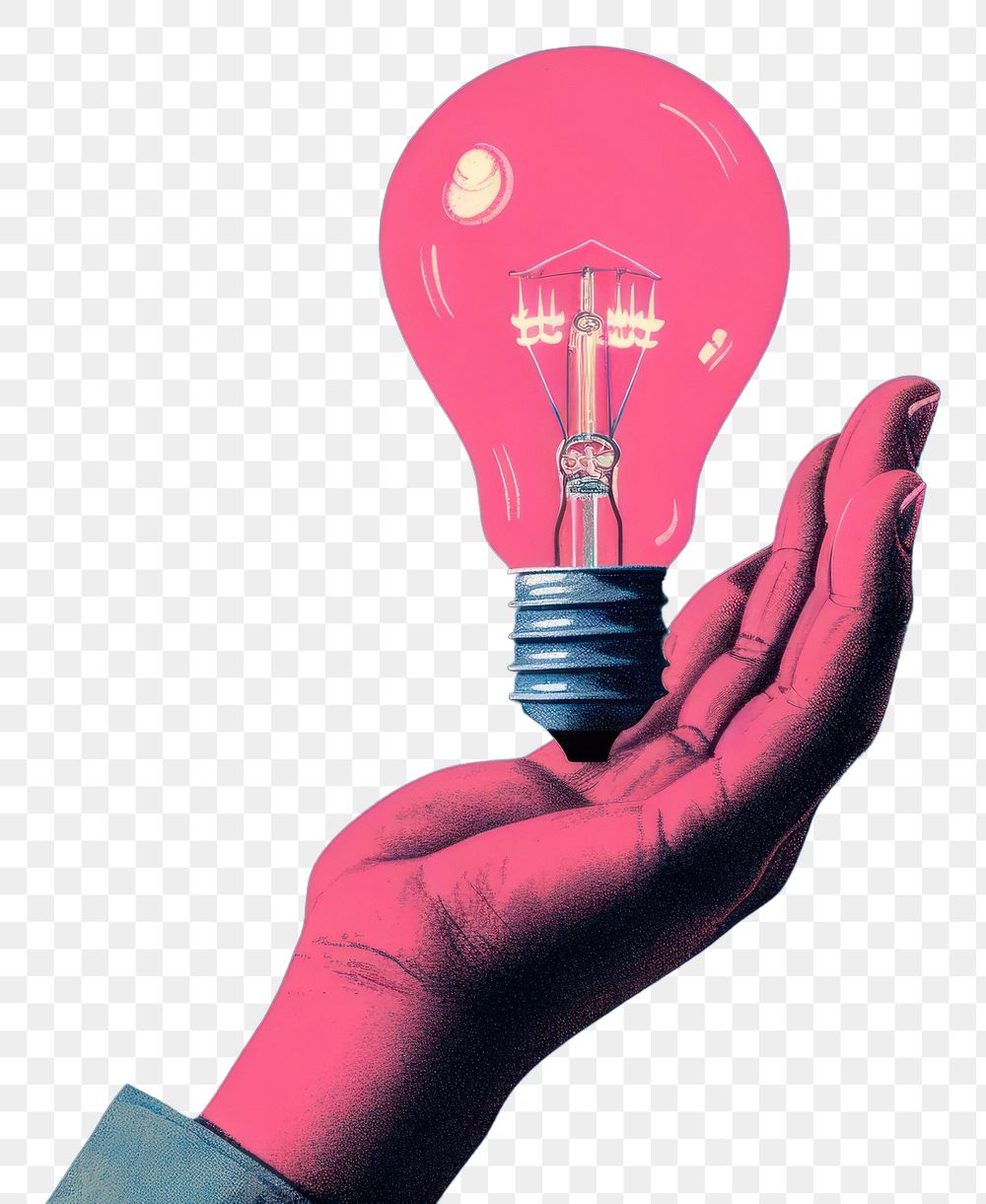 PNG  Light bulb lightbulb holding adult.