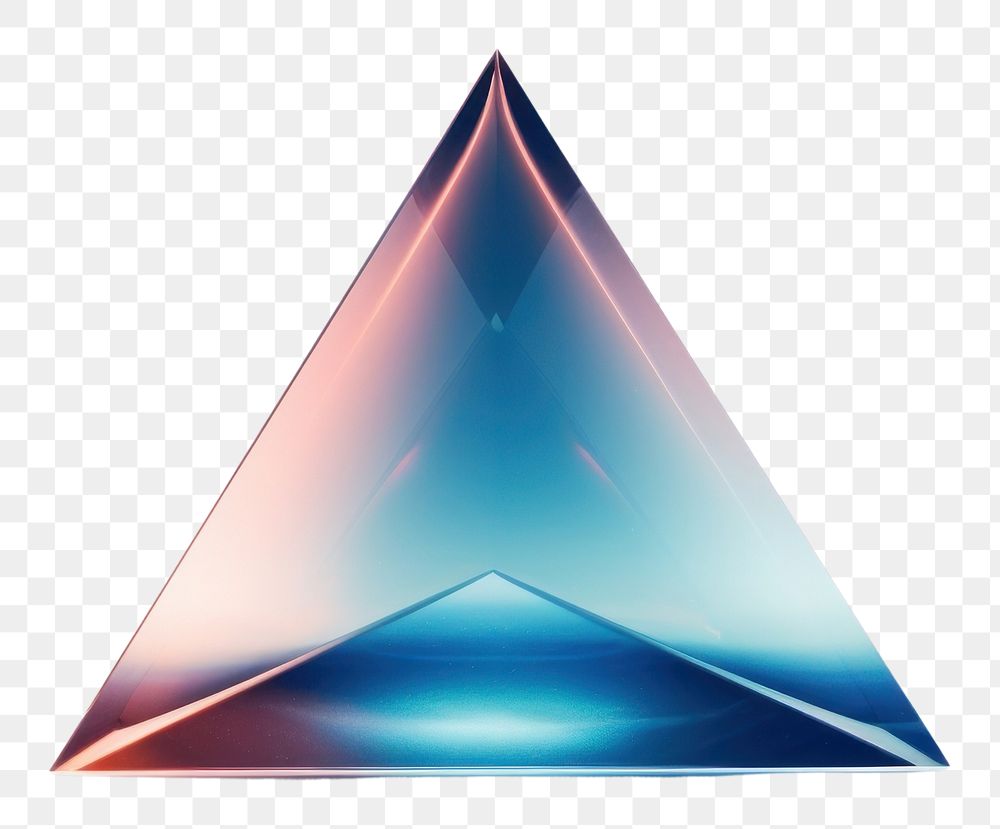 PNG Triangle shape single object futuristic.