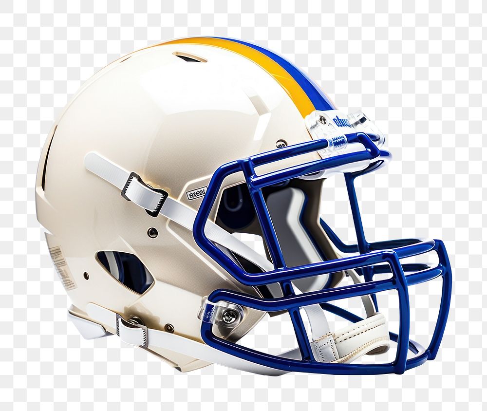 PNG  American football helmet sports white background competition.