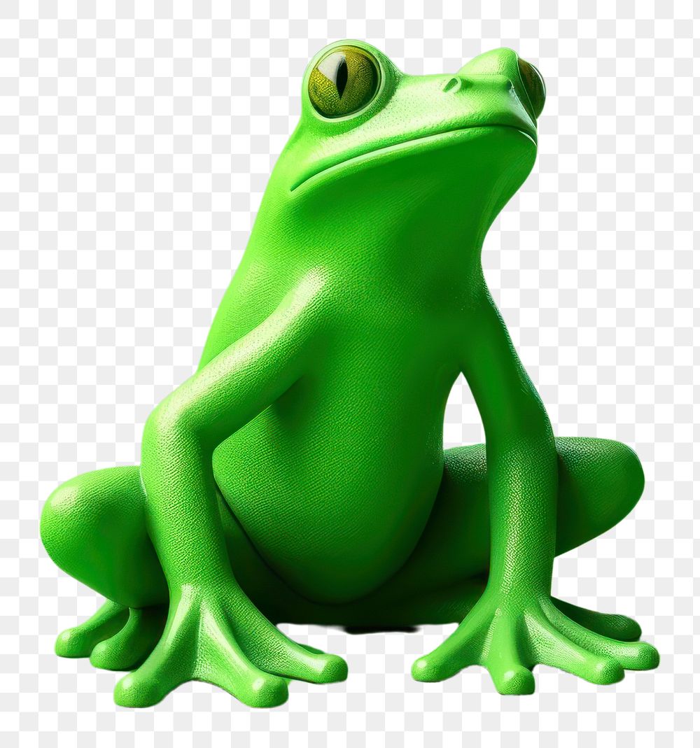 PNG Frog statue amphibian wildlife animal.