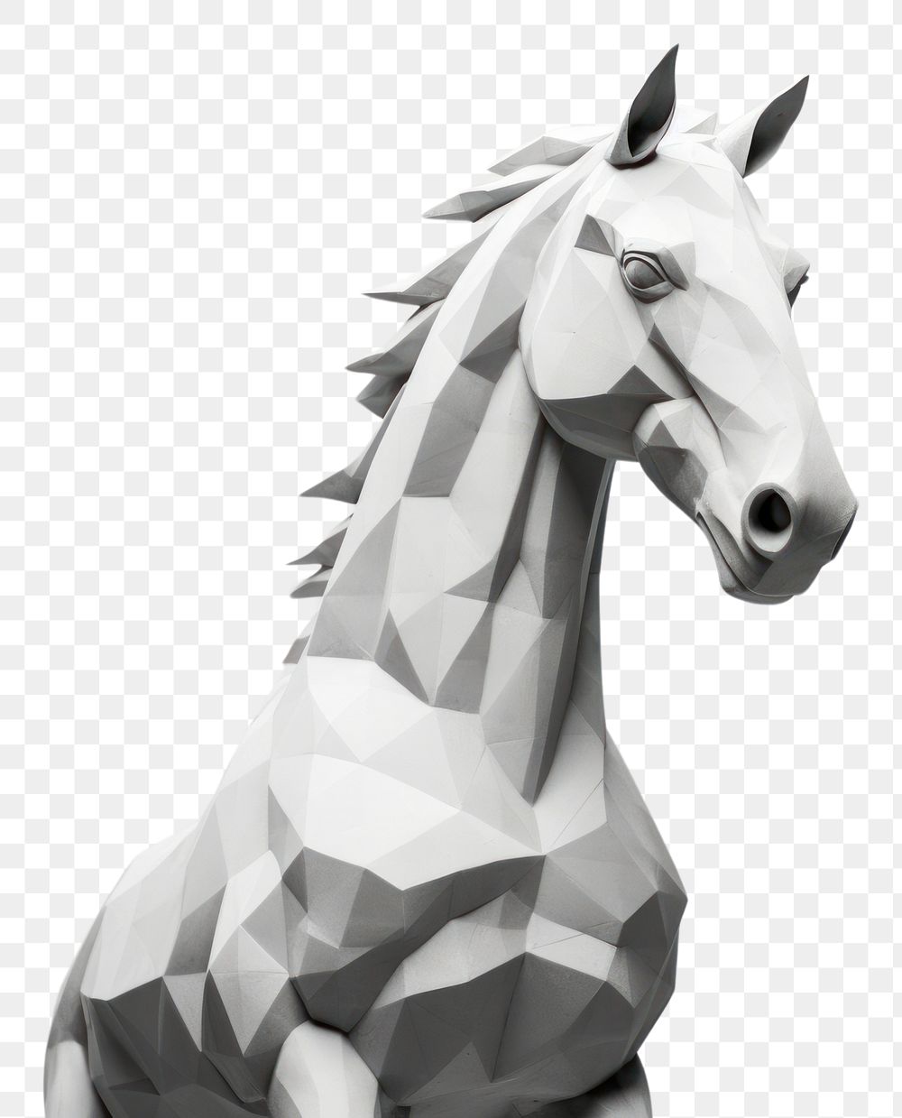 PNG Horse statue animal mammal sketch.