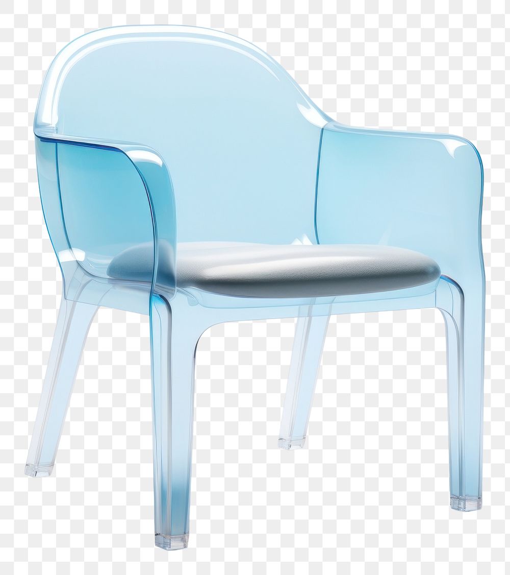 PNG  Chair furniture armchair white background.