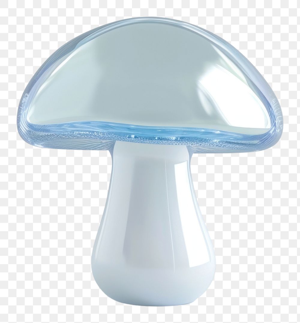 PNG Mushroom shape fungus agaric white.
