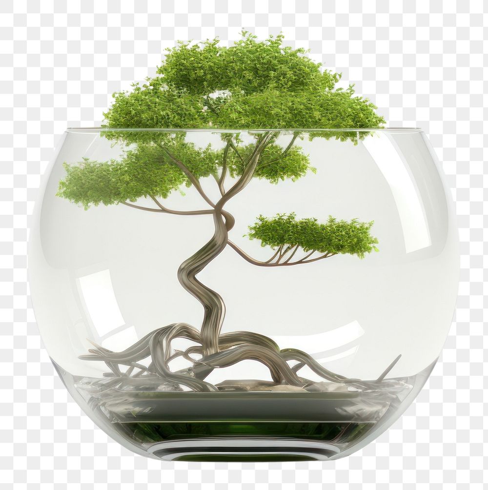 PNG Tree transparent bonsai plant.