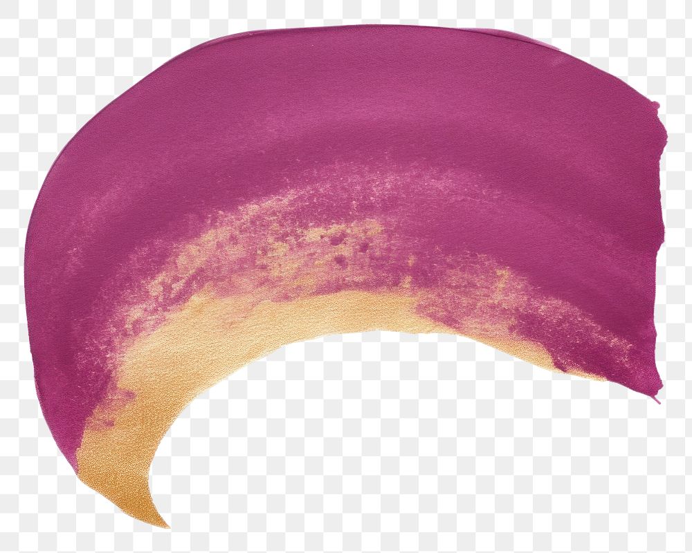 PNG Mulberry tone purple paint petal.
