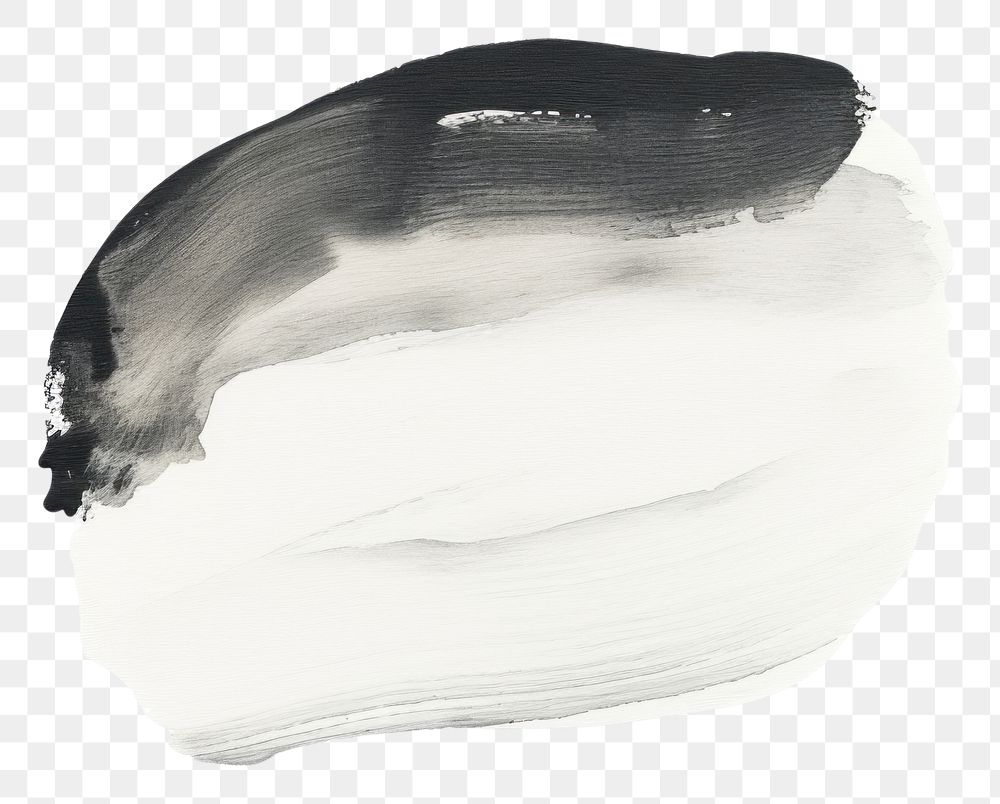 PNG Abstract shape paint white background painting.