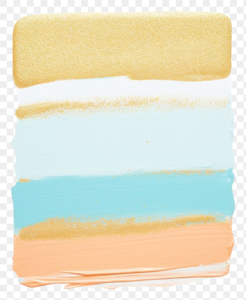 PNG Baby blue mix peach paint white background creativity.
